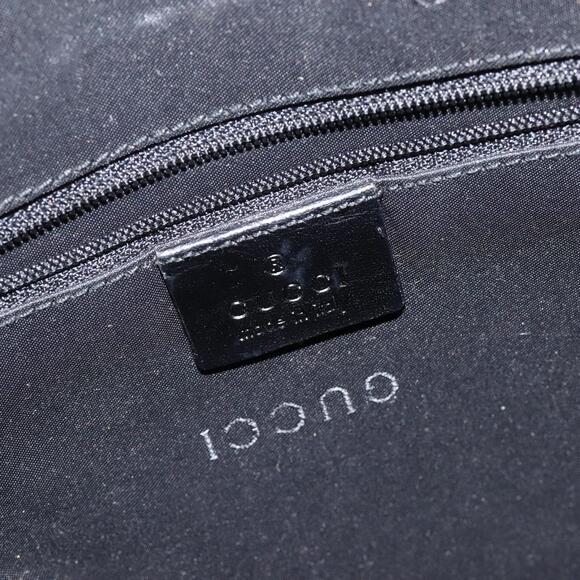 GUCCI Shoulder Bag Leather Black Silver 001 001 - Picture 16 of 16